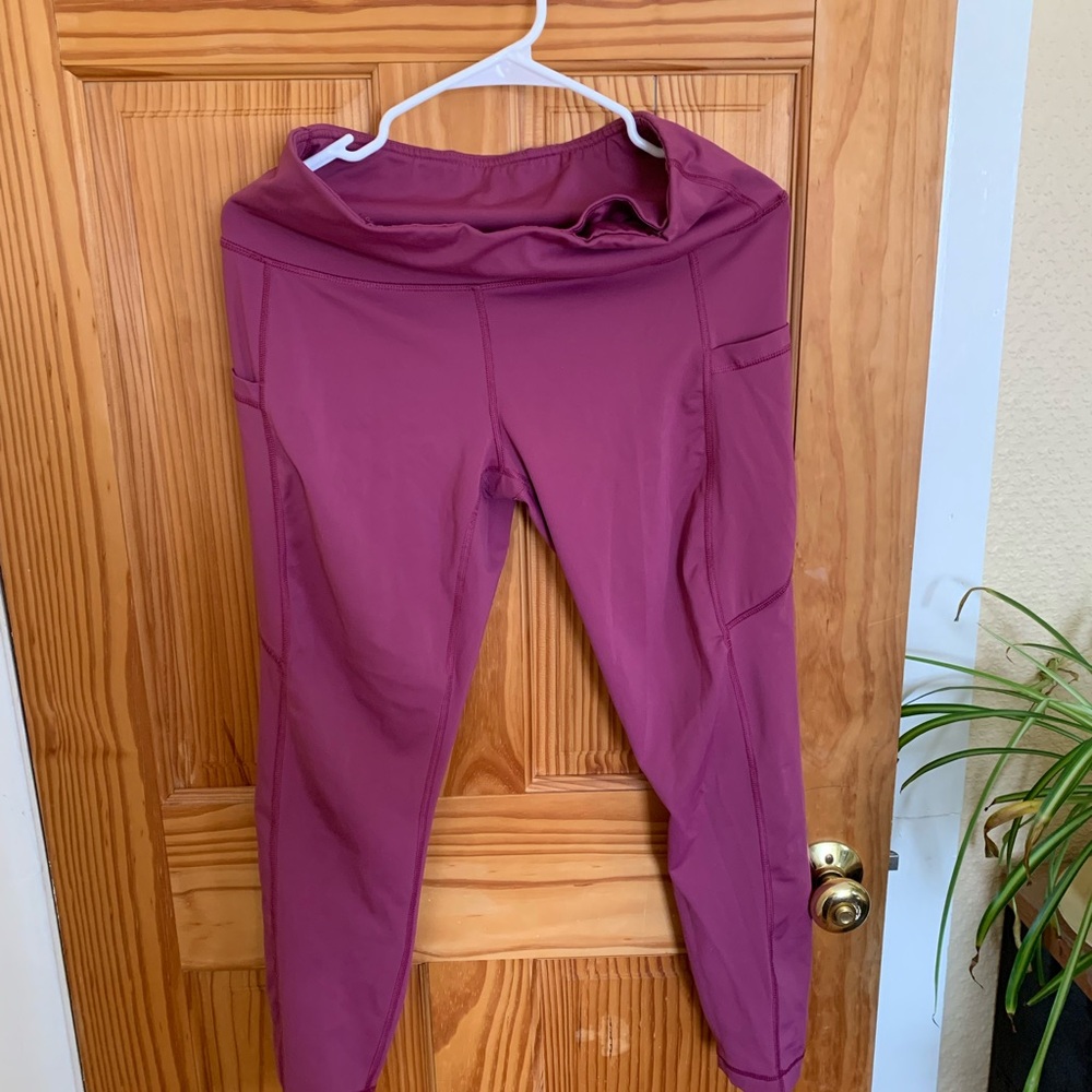 90 Degree By Reflex Women's Purple Pants